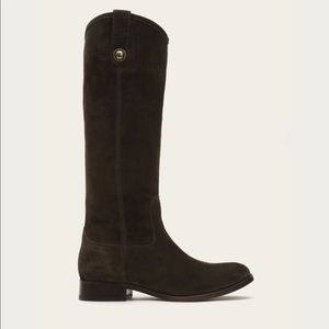 Frye Melissa Fatigue Oiled Suede Size 7B